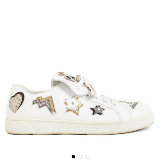 Tênis Prada Patches Branco Tam. 37 Br