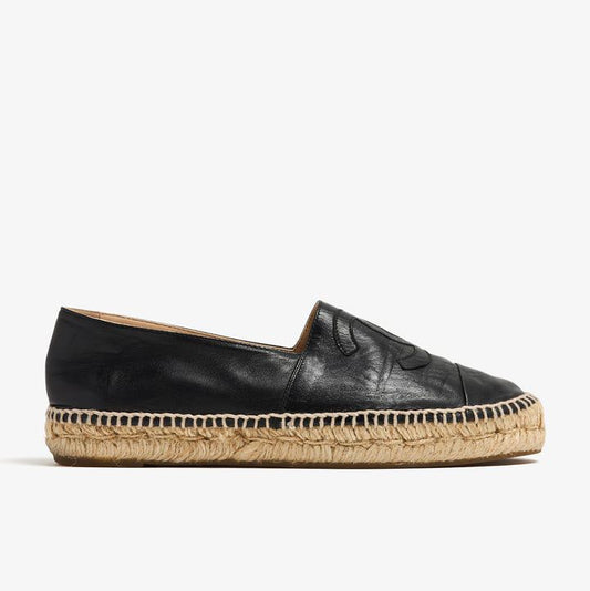 Espadrille Chanel Preto Tam. 37 Br