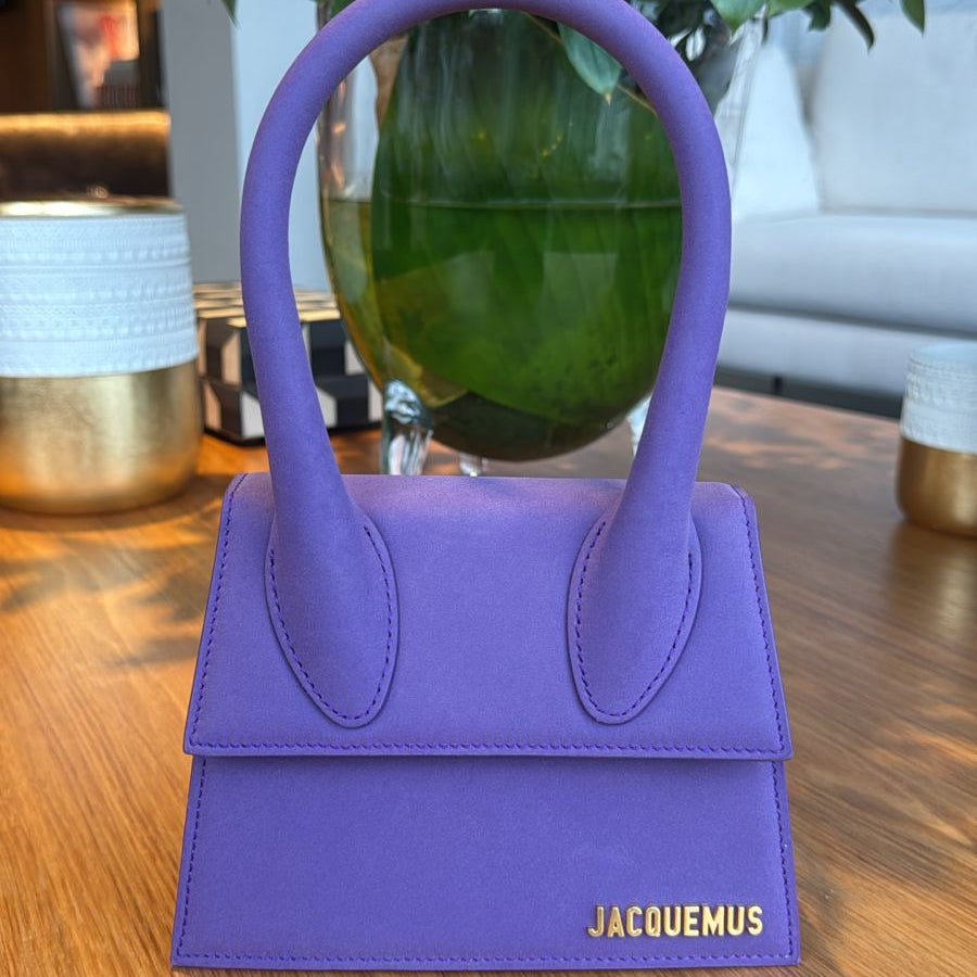 Bolsa Jacquemus Le Chiquito Roxa
