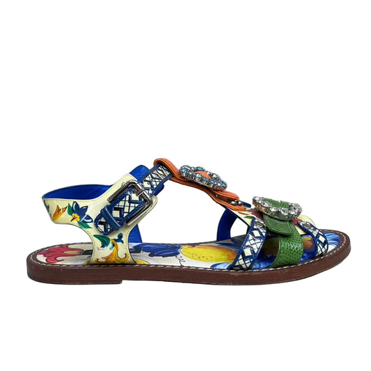 Sandália Dolce&Gabbana Majolica Tam. 34 Br