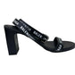 Sandália Balenciaga Logo Strap Preta Tam. 36 Br