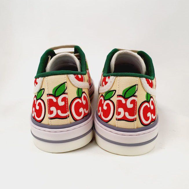 Tênis Gucci 1977 GG Apple Bege Tam. 36 Br