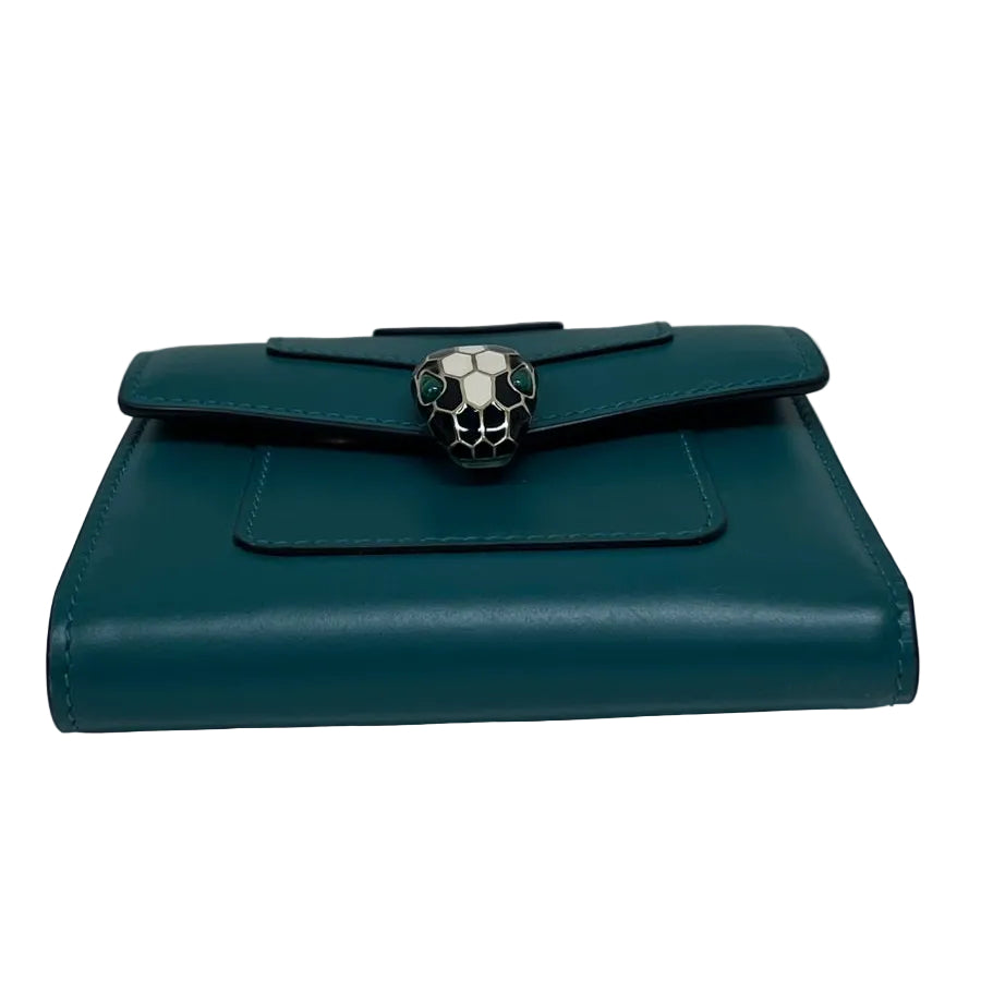 Carteira Bvlgari Serpenti Forever Verde Esmeralda