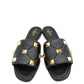 Rasteirinha Valentino Garavani Roman Stud Preta Tam. 36,5