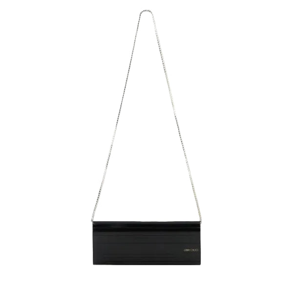 Bolsa Clutch Jimmy Choo Preta