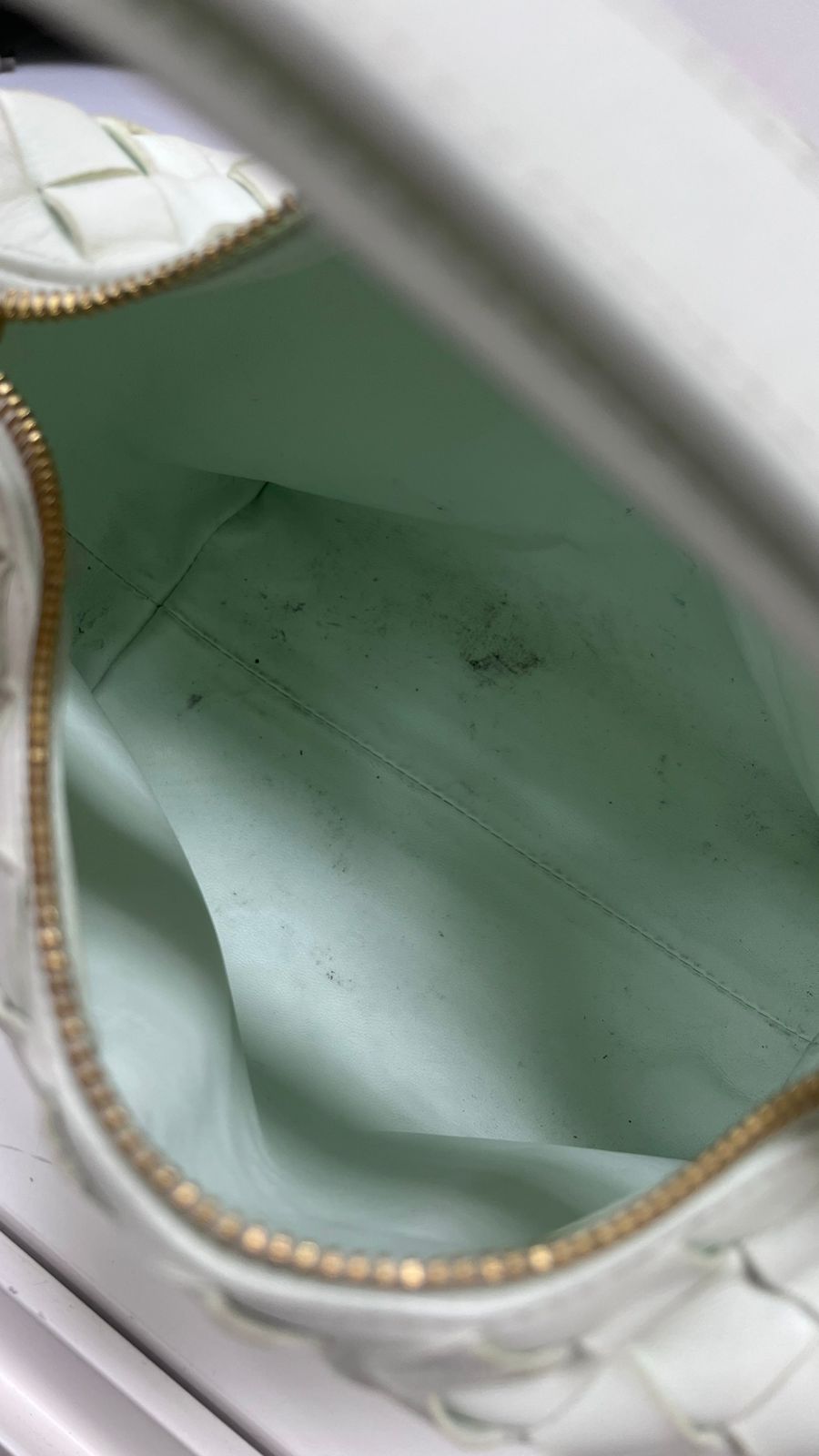 Bolsa Bottega Veneta Intrecciato Verde Claro