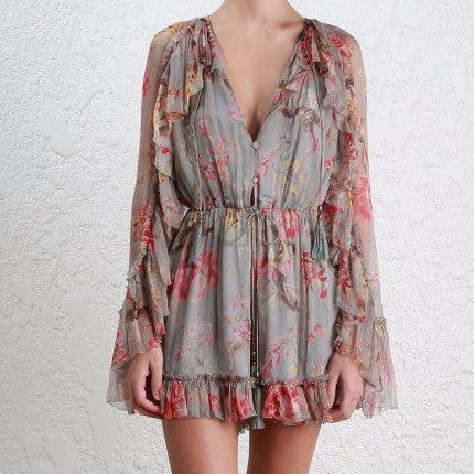 Macaquinho Zimmermann Estampa Floral Tam. 34 Br