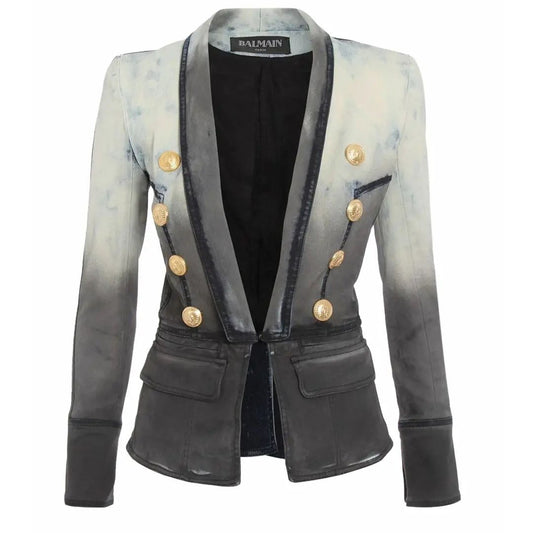 Blazer Balmain Cinza Tam. 38 Br