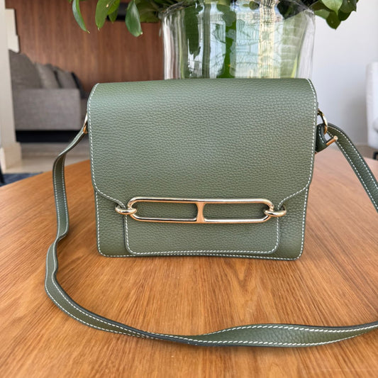 Bolsa Hermès Roulis Verde