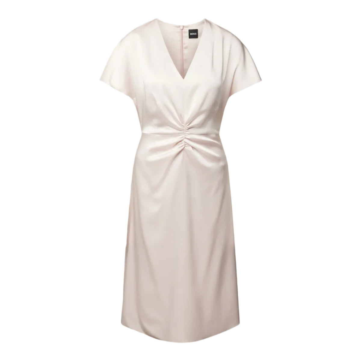 Vestido Hugo Boss Rosa Tam. 34 Br