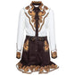 Vestido Zimmermann Zippy Dandy Bordado Marrom Tam. 34 Br