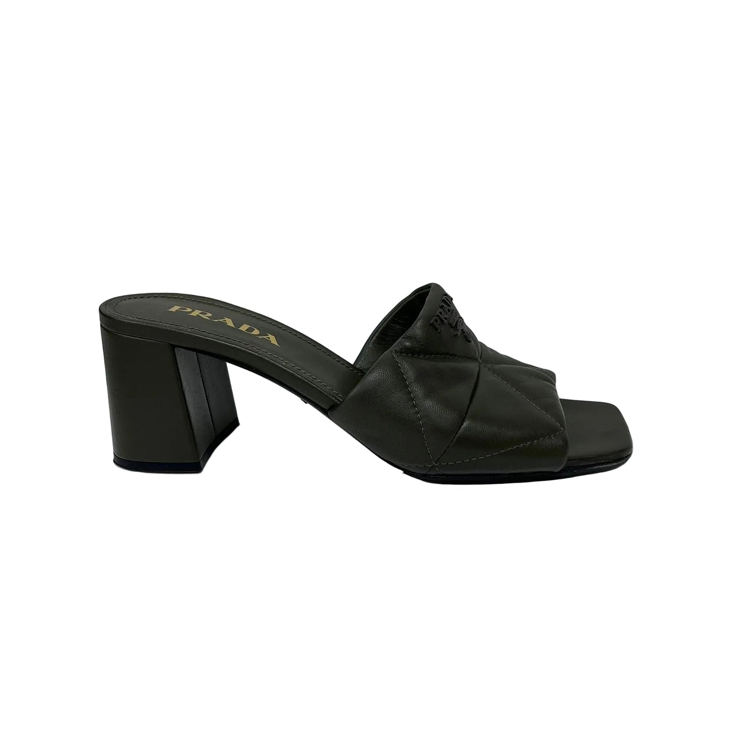 Mule Prada Verde Tam. 36,5 Br