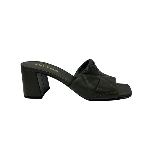 Mule Prada Verde Tam. 36,5 Br