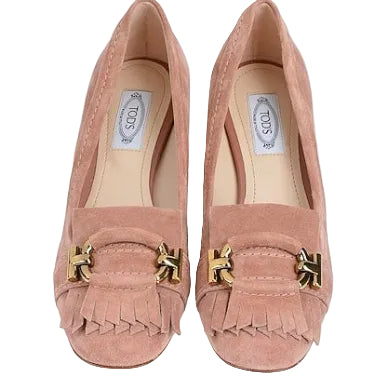 Sapato Tod's Suede Rosa Tam. 37 Br