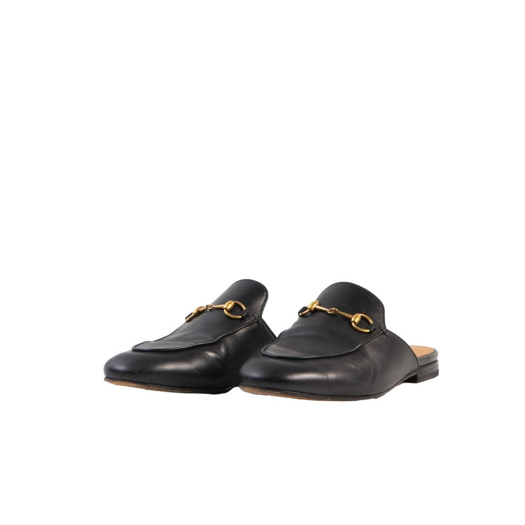 Mule Princetown Gucci Preto Tam. 37,5 Br