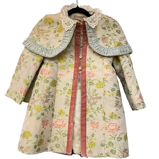 Casaco Gucci Bege Floral Tam. 6 Anos