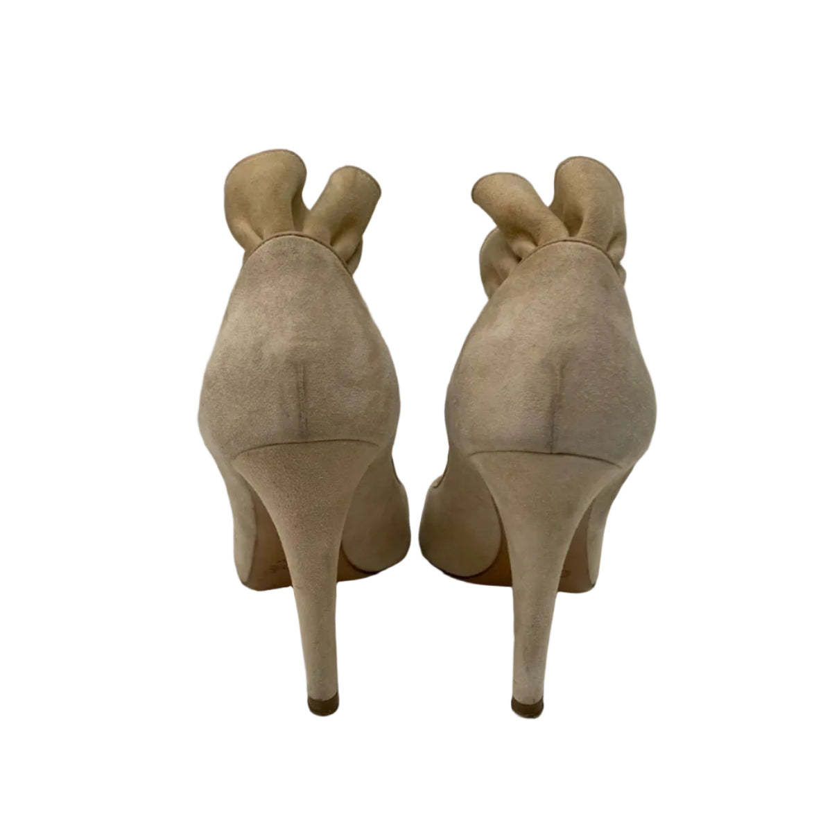 Sapato Chloé Camurça Bege Tam. 37,5 Br