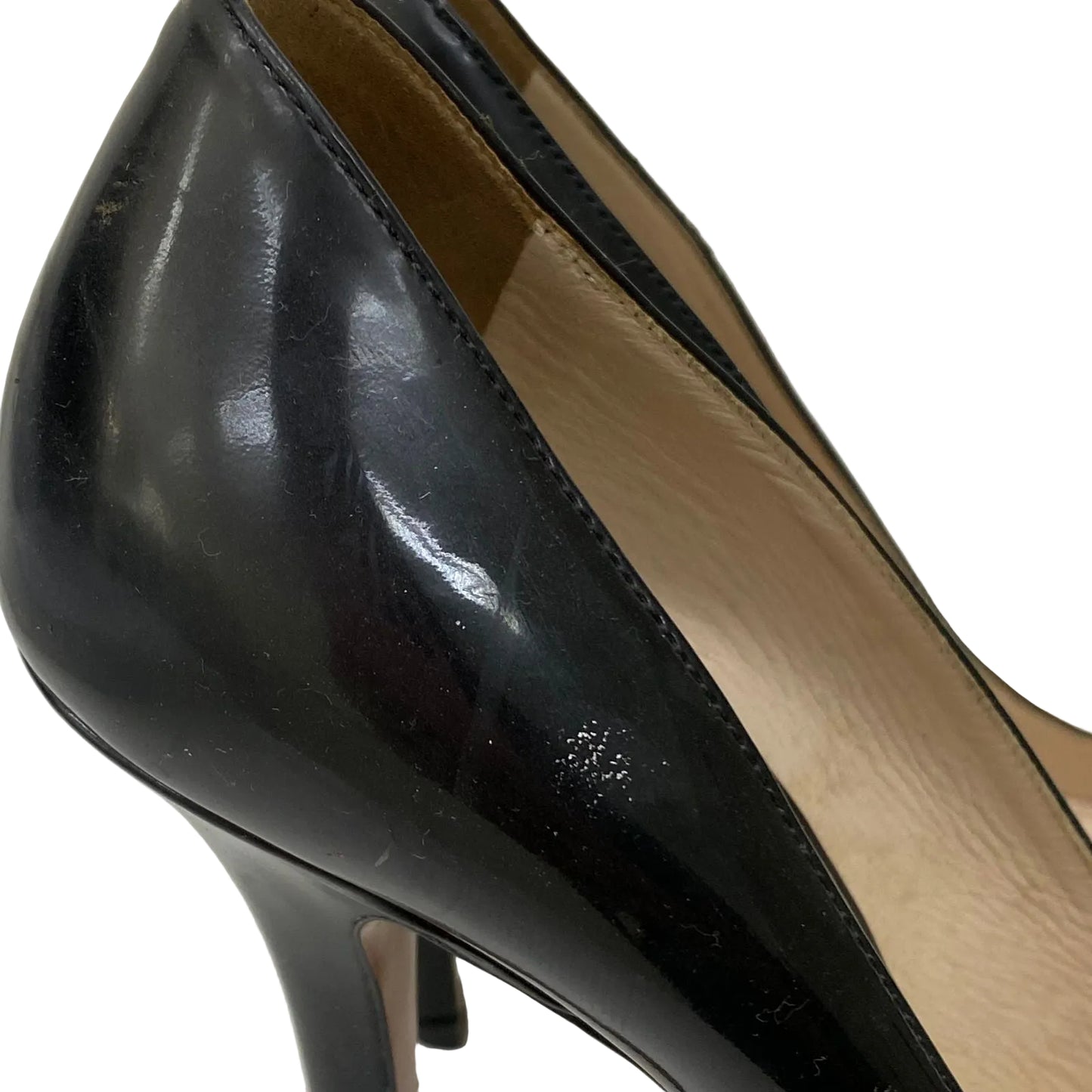 Scarpin Prada Evernizado Preto Tam. 38 Br