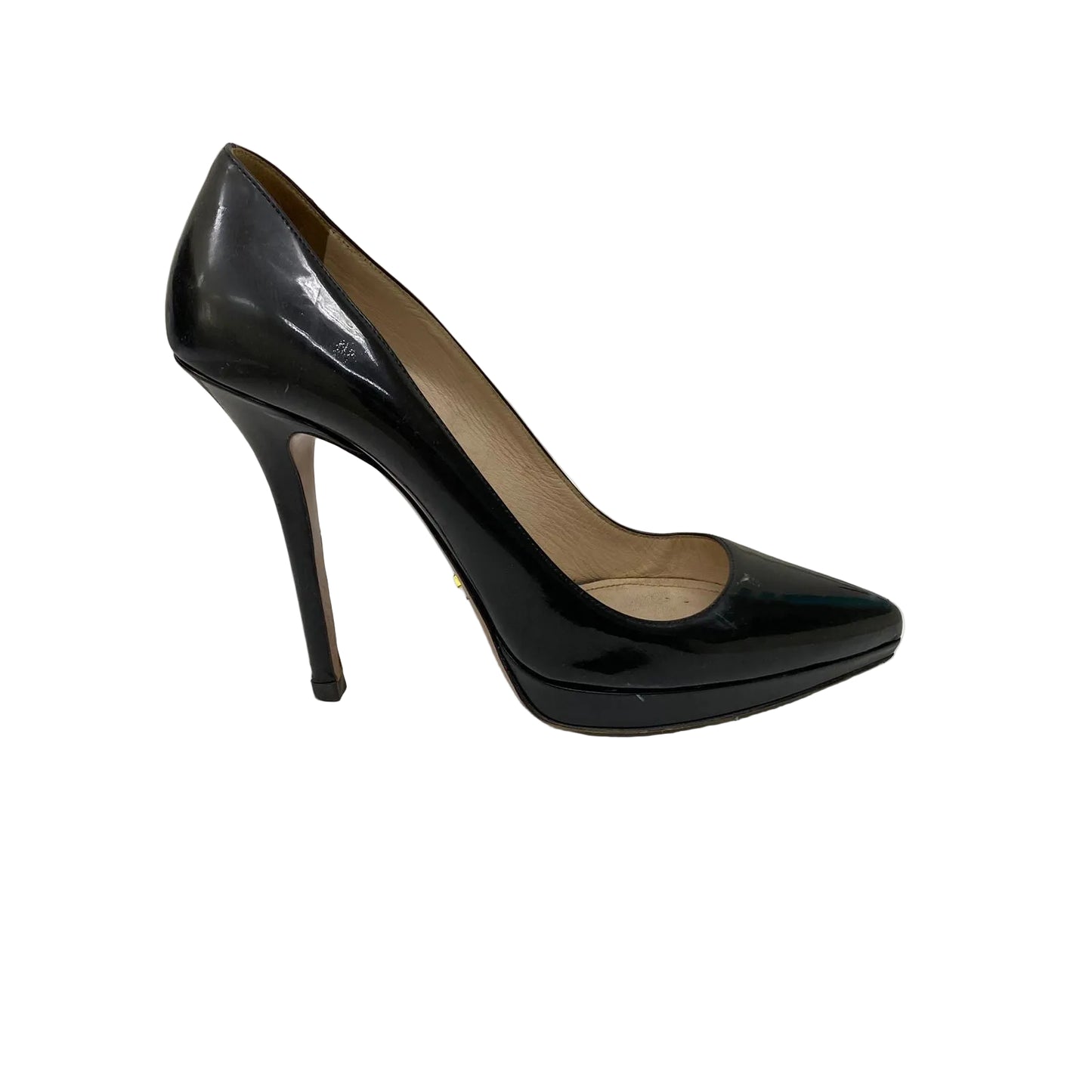 Scarpin Prada Evernizado Preto Tam. 38 Br