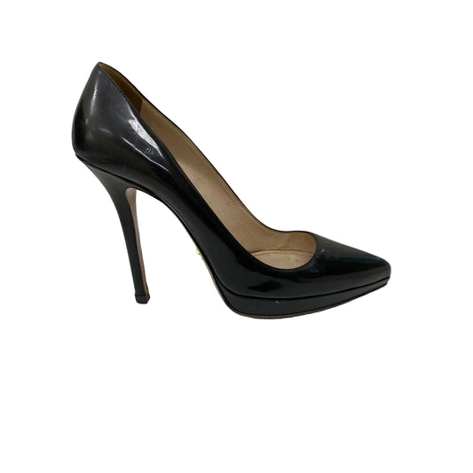 Scarpin Prada Evernizado Preto Tam. 38 Br