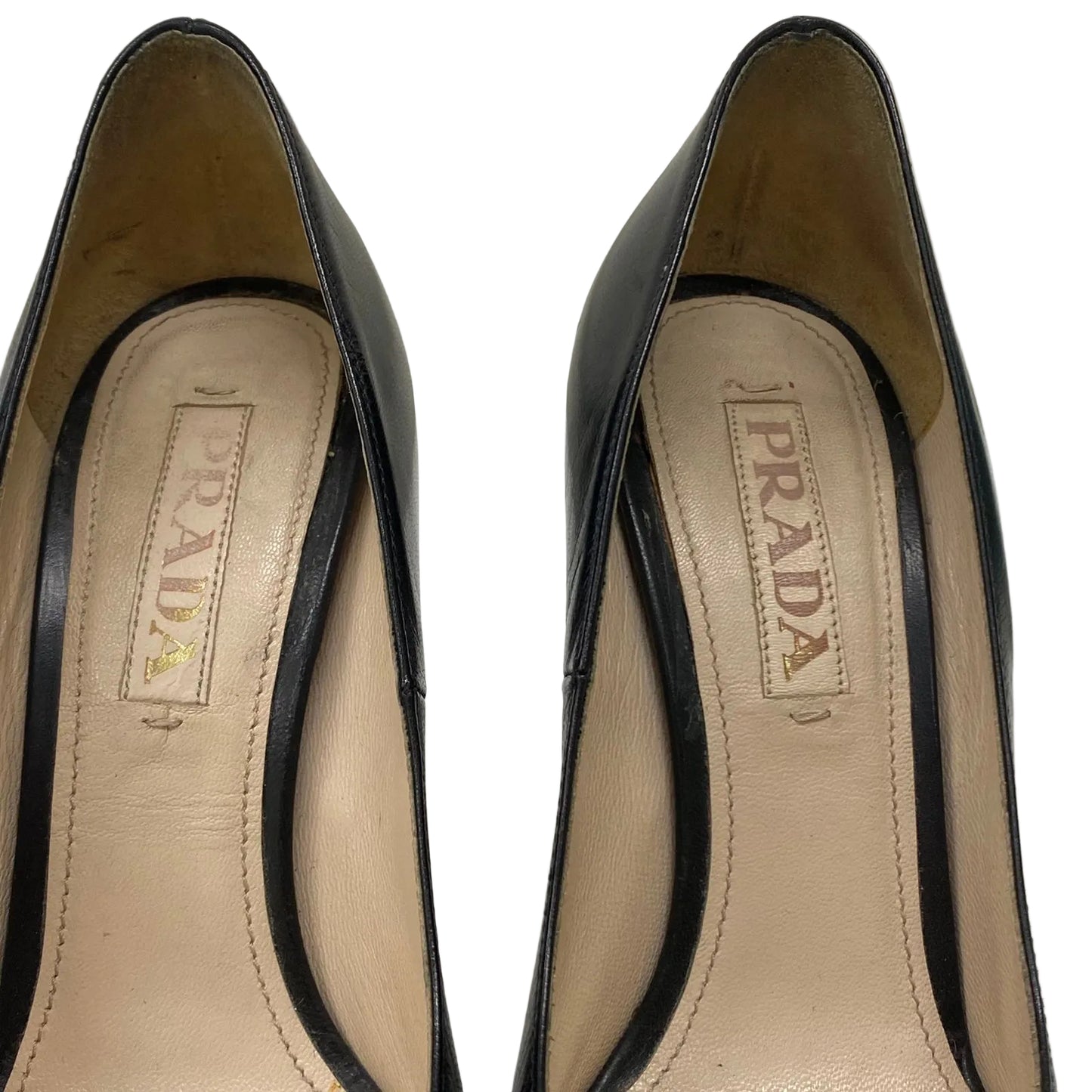 Scarpin Prada Preto Tam.36,5 Br