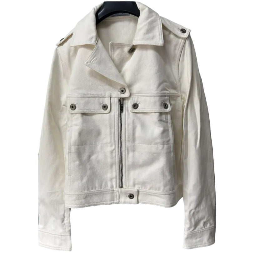 Jaqueta Courreges Off White Bolsos Tam 40 Br