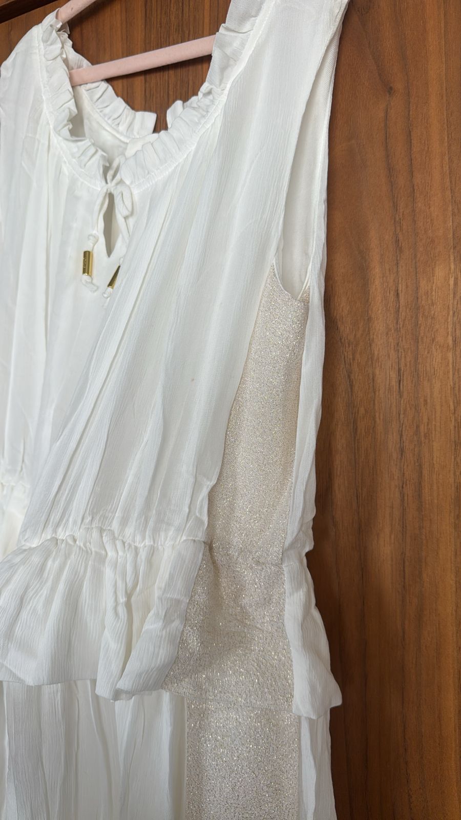 Vestido Chloé Branco Tam. 12 BR