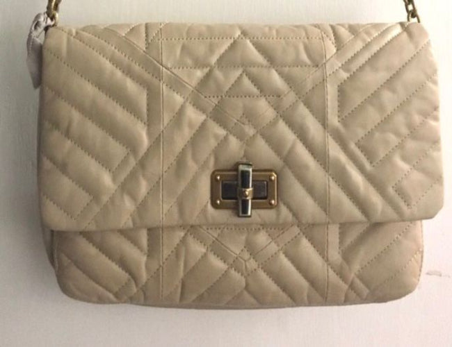 Bolsa Lanvin Chain Bege