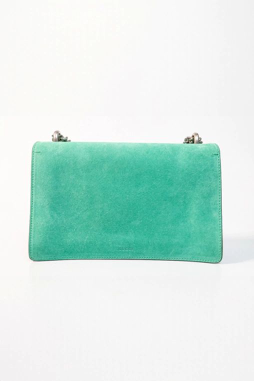 Bolsa Gucci Dyonisus Verde Camurça