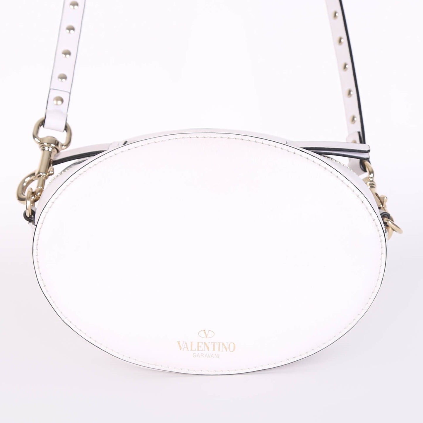 Bolsa Crossbody Valentino Garavani Branca VLTN