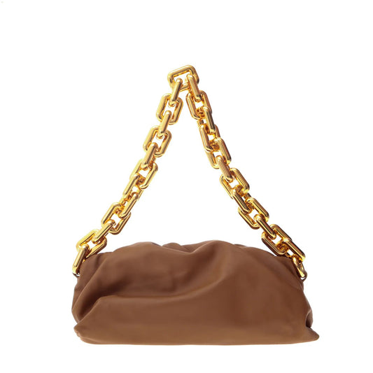 Bottega Veneta Chain Pouch Bege