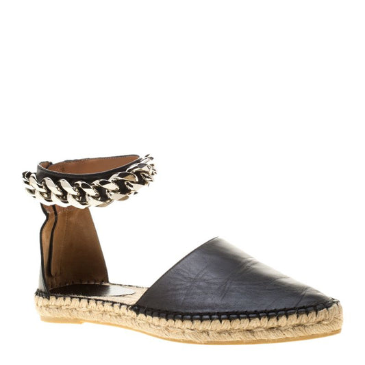 Espadrille Preta Givenchy D'Orsay TAM. 34 BR