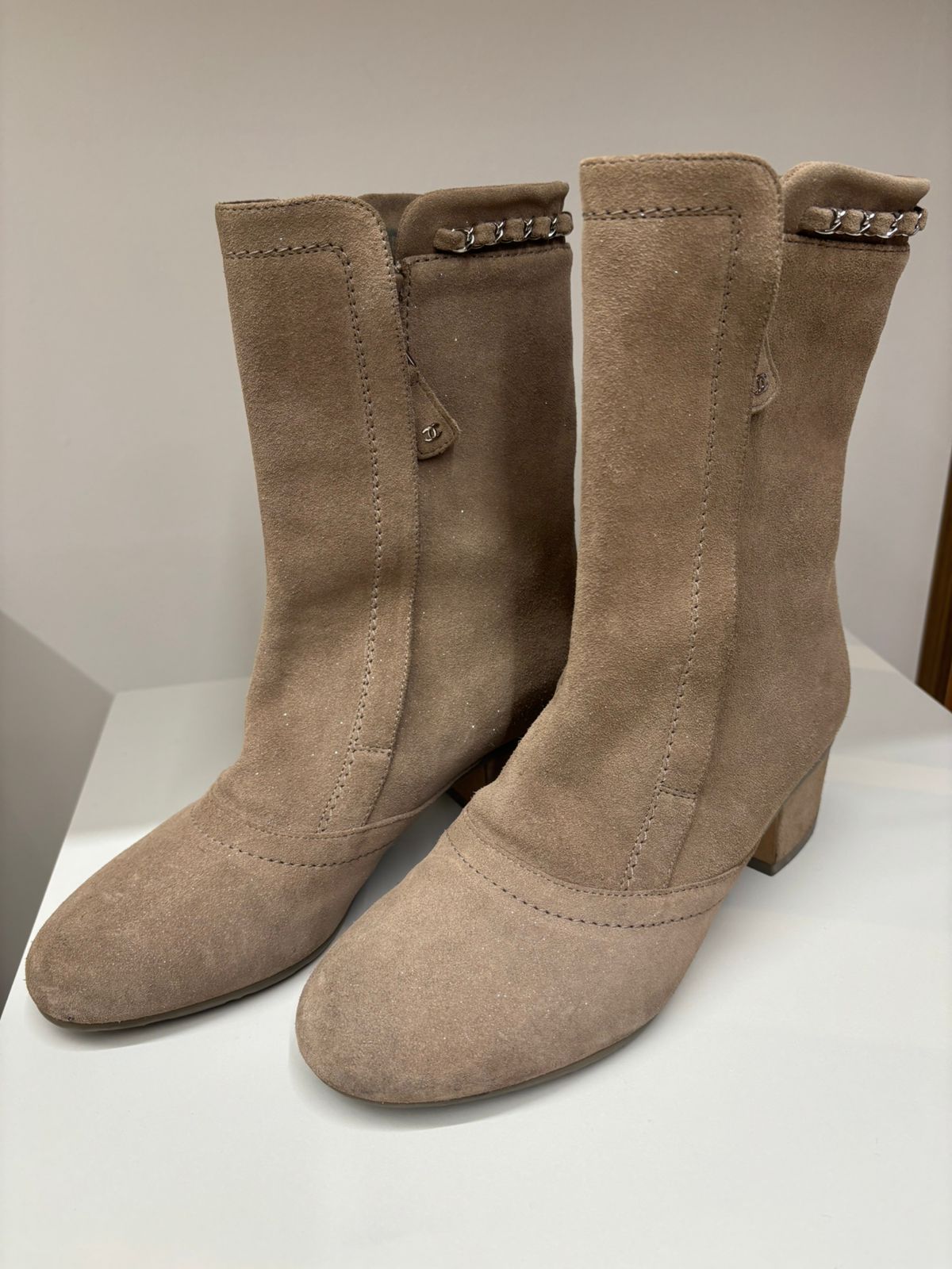 Bota Chanel TAM. 34,5 BR