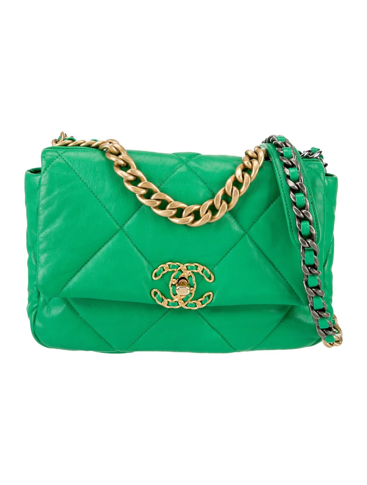 Chanel 19 Flap Bag Verde