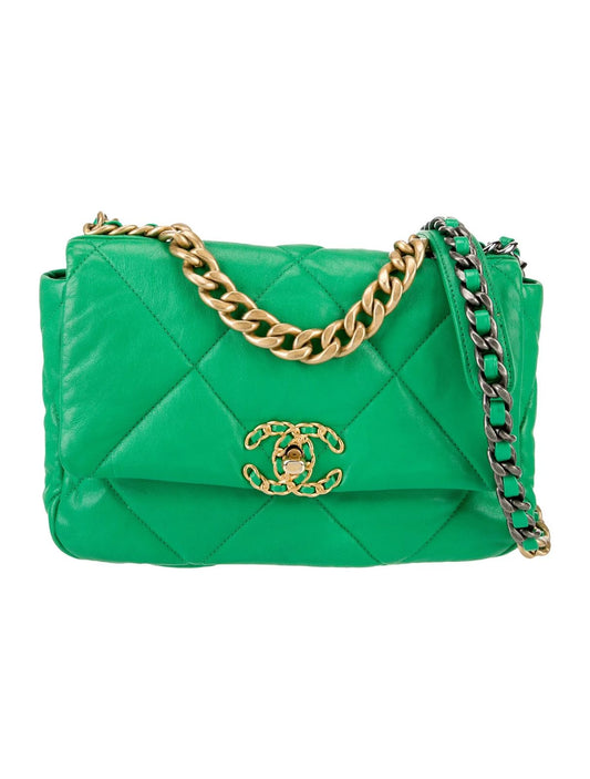 Chanel 19 Flap Bag Verde