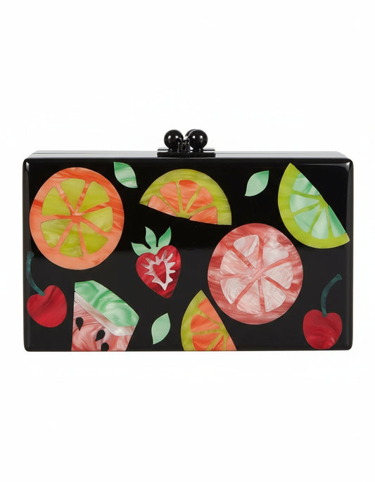 Clutch Edie Parker Jean Fruit Cocktail