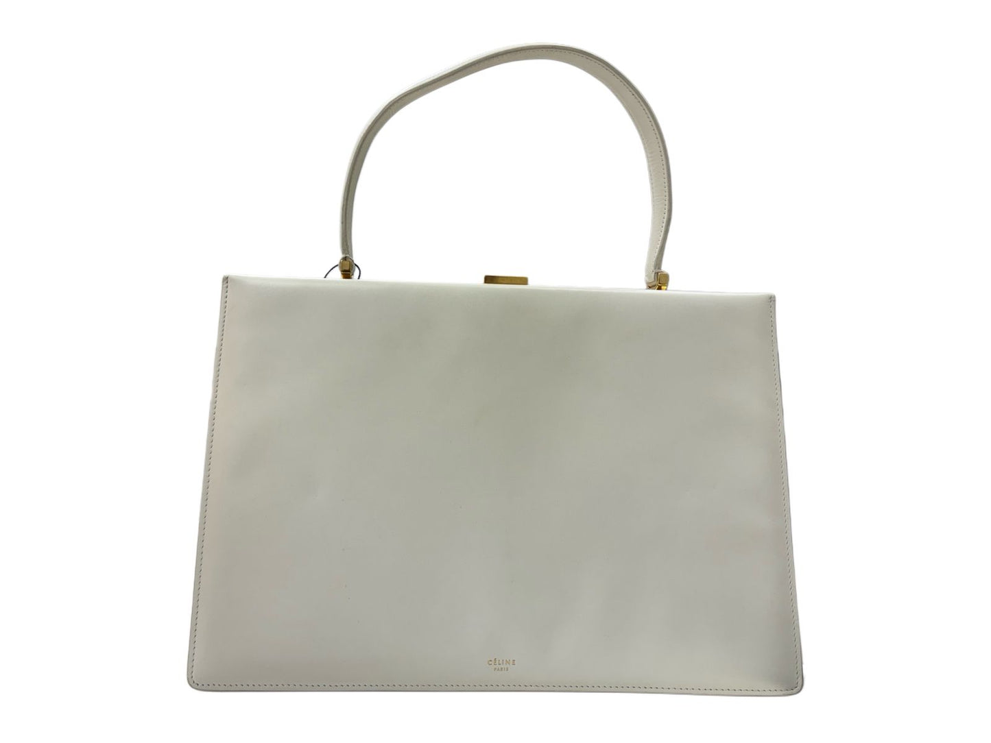 Bolsa Celine Clasp Bag branca