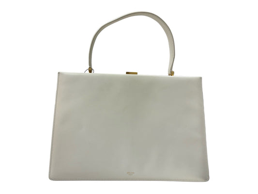 Bolsa Celine Clasp Bag branca