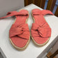 Zimmermann Twist Tie Espadrille rosa TAM. 35 BR