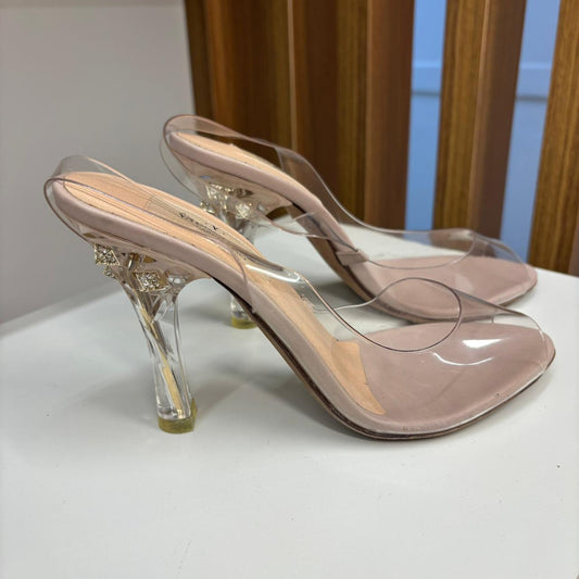 Salto transparente Valentino TAM. 34 BR