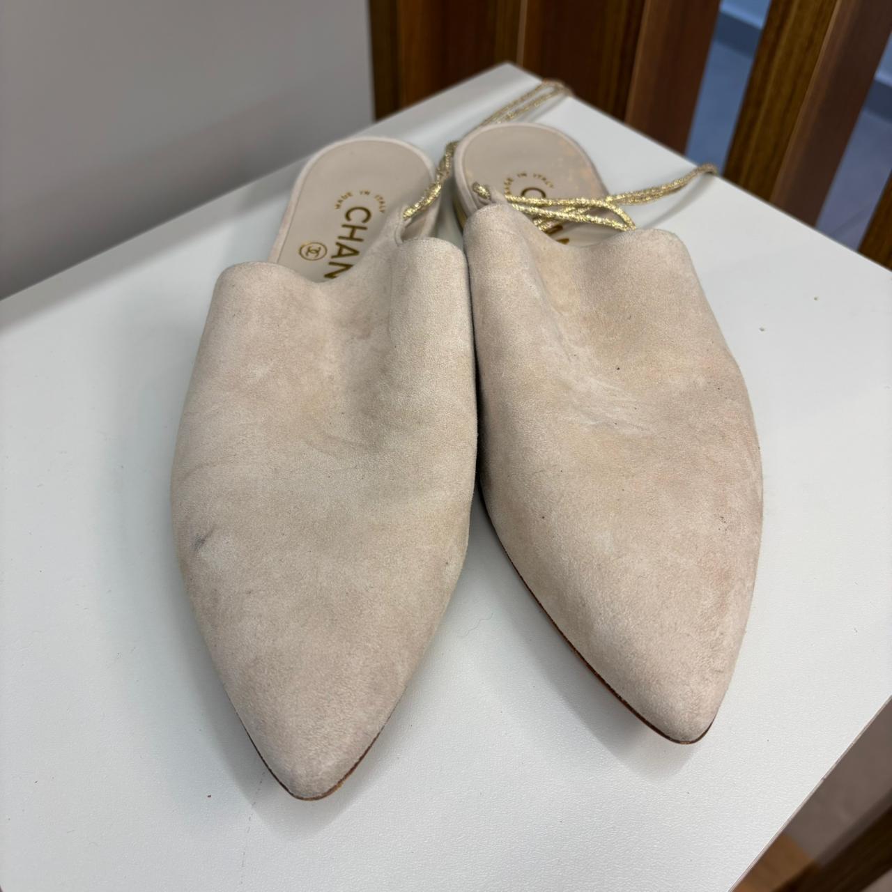 Mule Chanel nude TAM. 35 BR