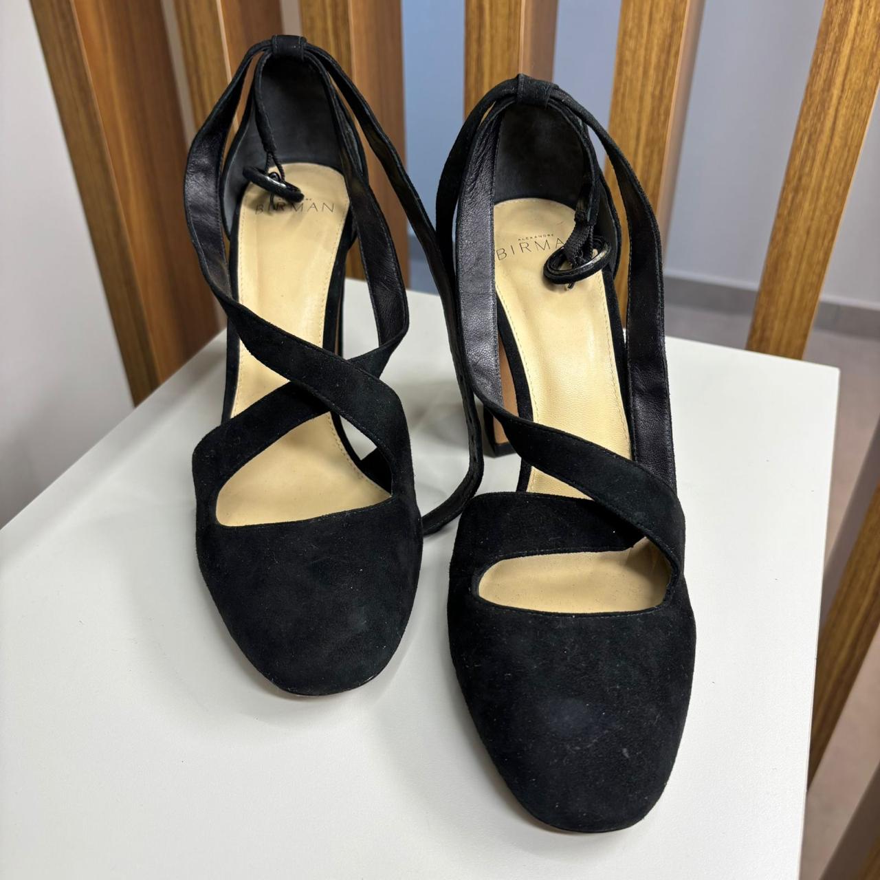Salto Alexandre Birman preto TAM. 35 BR