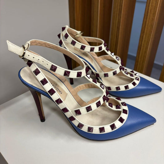 Salto Scarpin Valentino Garavani Rockstud TAM. 33,5 BR