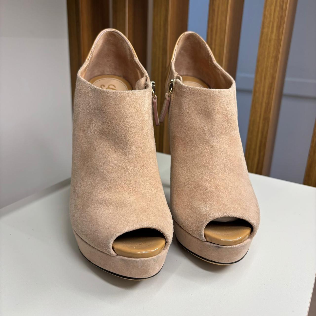 Ankle Boots Peep Toe Gucci nude TAM. 33,5 BR