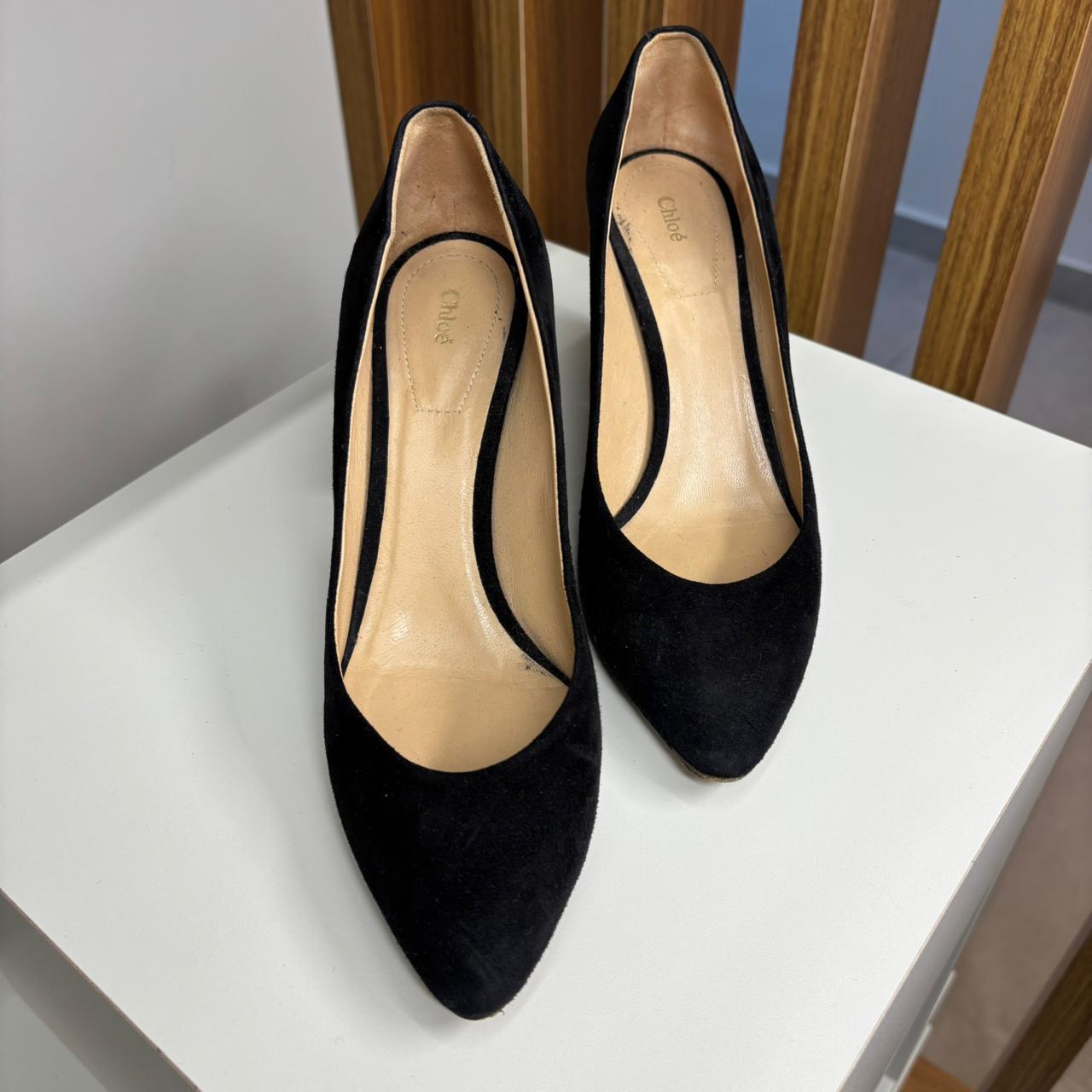 Salto Chloé preto TAM. 33,5 BR