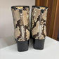 Botas de cano curto Alexandre Birman Python TAM. 33 BR