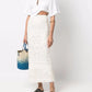 Saia Valentino Off White Tam 36 BR