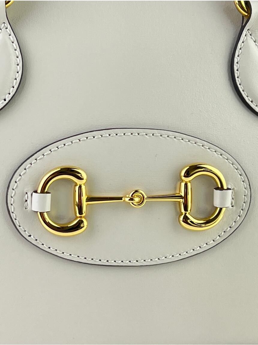 Bolsa Gucci Horsebit 1995 Off White