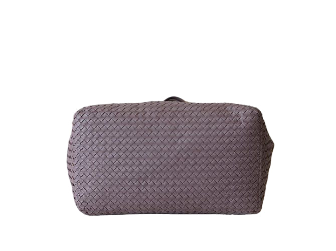 Bolsa Bottega Veneta Intrecciato Fourre-Tout Roxa