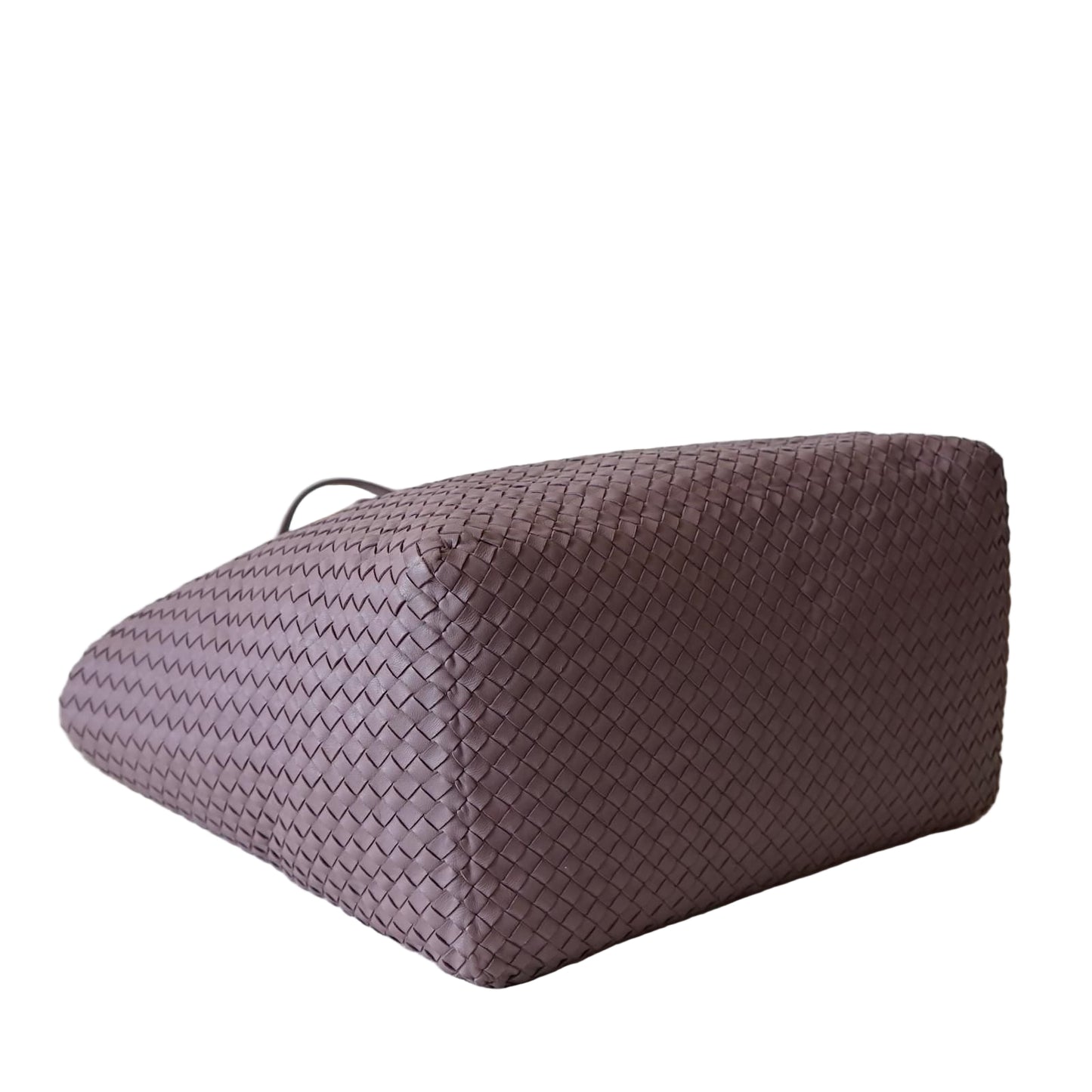 Bolsa Bottega Veneta Intrecciato Fourre-Tout Roxa